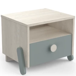 Nachtkastje Ilyas-Topanga Eik/grijsgroen -Songmics Winkel Ontwerp zonder titel 2023 04 24T161102.243 fc70