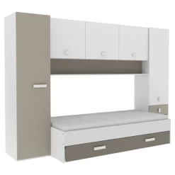 Bedlade Tidelle 90 X 200 Cm-mat Wit/beige -Songmics Winkel Ontwerp zonder titel 2023 04 25T095054.579 bea1