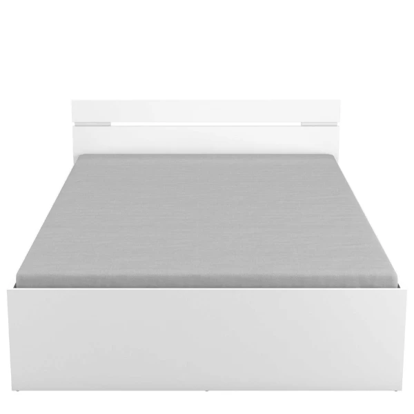 Bed Micheline 140 X 200 Cm-mat Wit 9 Bed Micheline 140 X 200 Cm-mat Wit - Afbeelding 7