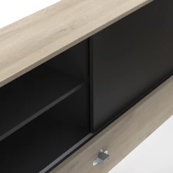 Bed Liva 90 X 190/200 Cm-Kronberg Eik/matzwart -Songmics Winkel Ontwerp zonder titel 2023 04 27T082927.329 b8a0