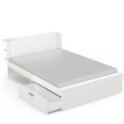 Bed Maura Met Opbergruimte 140 X 190cm/200 Cm-mat Wit -Songmics Winkel Ontwerp zonder titel 2023 04 27T084705.364 9a29