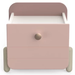 Nachtkastje Janne 1 Lade-mat Roze/mat Wit -Songmics Winkel Ontwerp zonder titel 2023 05 05T113839.632 76bb