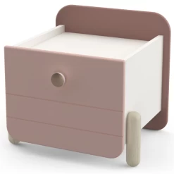 Nachtkastje Janne 1 Lade-mat Roze/mat Wit -Songmics Winkel Ontwerp zonder titel 2023 05 05T113913.380 10d9