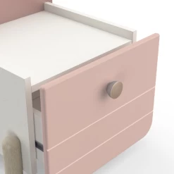 Nachtkastje Janne 1 Lade-mat Roze/mat Wit -Songmics Winkel Ontwerp zonder titel 2023 05 05T114009.787 6684