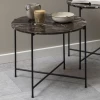 Bijzettafel Avila Ø52 Cm - Bruin Marmer/zwart -Songmics Winkel Ontwerp zonder titel 2023 05 08T113925.496 87ed