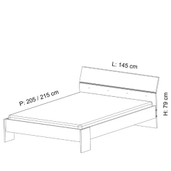 Bed Prya 140 X 190/200 Cm-Shannon Eik -Songmics Winkel Ontwerp zonder titel 2023 05 09T093939.778 0a2f