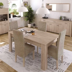 Eetkamerstoel Sander-beige Mêlee Stof -Songmics Winkel Ontwerp zonder titel 2023 05 10T085612.339 7bdd