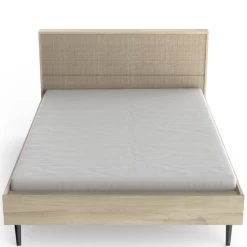 Bed Sayuri 140 X 190/200 Cm-Kronberg Eik/wicker -Songmics Winkel Ontwerp zonder titel 2023 05 10T092828.512 4b65