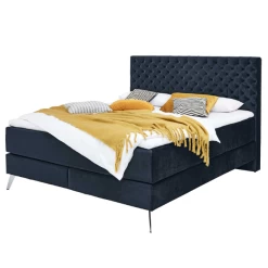 Tweepersoonsboxspring Janice 200x200cm - Donkerblauw 20 Tweepersoonsboxspring Janice 200x200cm - Donkerblauw -Songmics Winkel Ontwerp zonder titel 2023 05 15T155757.257 d78f