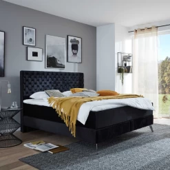 Tweepersoonsboxspring Janice 200x200cm - Zwart -Songmics Winkel Ontwerp zonder titel 2023 05 15T163603.472 c3c9