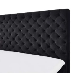 Tweepersoonsboxspring Janice 200x200cm - Zwart -Songmics Winkel Ontwerp zonder titel 2023 05 15T164214.414 aafc