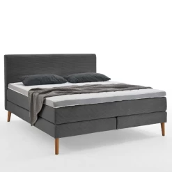 Boxspring Sirocco 160x200cm Ribfluweel - Donkergrijs -Songmics Winkel Ontwerp zonder titel 2023 05 15T165103.989 b0ac