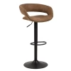 Barstoel Dusty - Bruin/zwart