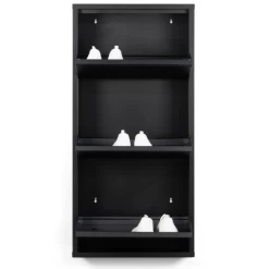 Schoenenkast Bente 3 Opklapdeuren En 3 Opbergvakken-zwart -Songmics Winkel Ontwerp zonder titel 2023 05 22T105353.805 fbdf