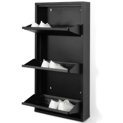 Schoenenkast Bente 3 Opklapdeuren En 3 Opbergvakken-zwart -Songmics Winkel Ontwerp zonder titel 2023 05 22T105433.389 a894