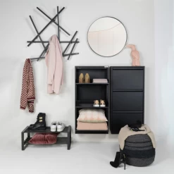 Schoenenkast Bente 3 Opklapdeuren En 3 Opbergvakken-zwart -Songmics Winkel Ontwerp zonder titel 2023 05 22T105550.745 7057