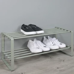 Schoenenrek Rayna 2 Legplanken-pastelgroen
