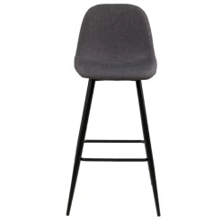 Barstoel Wilhelm, H:73cm - Donkergrijs/zwart -Songmics Winkel Ontwerp zonder titel 2023 05 25T140251.738 52b0