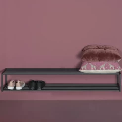 Schoenenrek Schoschan Zwevend 118 Cm-zwart