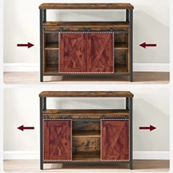 Rustiek Ind. Eetkamer Dressoir Met Schuurdeuren En Schuifpanelen -Songmics Winkel Ontwerp zonder titel 2023 06 01T132827.678 8ab8