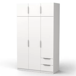 Kledingkast Spectre 120cm 6 Deuren & 2 Lades - Mat Wit -Songmics Winkel Ontwerp zonder titel 2023 06 09T113409.273 8ad9