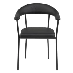 Eetkamerstoel Hava Kunstleer - Zwart -Songmics Winkel Ontwerp zonder titel 2023 06 26T132025.821 e571