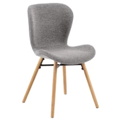 Stoffen Stoel Tilda Met Schuine Poten - Grijs/eik -Songmics Winkel Ontwerp zonder titel 2023 06 26T151453.174 1369