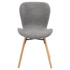 Stoffen Stoel Tilda Met Schuine Poten - Grijs/eik -Songmics Winkel Ontwerp zonder titel 2023 06 26T151617.580 2a0c