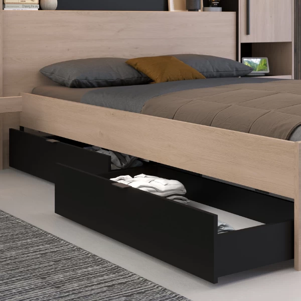 Set Van Bedlades Ponte - Zwart 3 Set Van Bedlades Ponte - Zwart