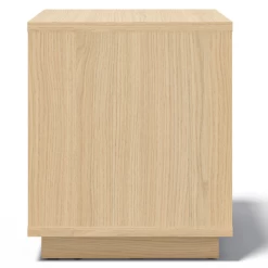 Bijzettafeltje Ellana 40 X 40 Cm 2 Open Vakken-lichte Eik/wit -Songmics Winkel Ontwerp zonder titel 2023 06 28T092400.916 1 157a