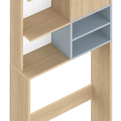 Wasmachinekast Kuba 4 Legplanken, 1 Draaideur-lichte Eik/celadon Grijs -Songmics Winkel Ontwerp zonder titel 2023 06 28T161605.643 1 d5b8