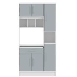 Keukenkast Liana Voor Magnetron - Wit/celadon Grijs -Songmics Winkel Ontwerp zonder titel 2023 06 29T083245.077 e2e7