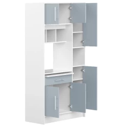 Keukenkast Liana Voor Magnetron - Wit/celadon Grijs -Songmics Winkel Ontwerp zonder titel 2023 06 29T083703.984 1 62af