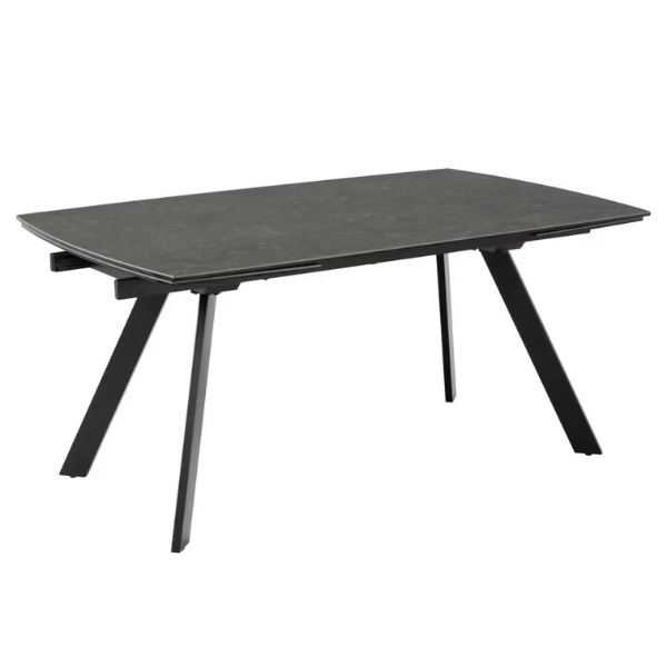 Verlengbare Eettafel Fairbanks 160<240cm Keramisch - Zwart 11 Verlengbare Eettafel Fairbanks 160<240cm Keramisch - Zwart - Afbeelding 9