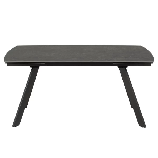 Verlengbare Eettafel Fairbanks 160<240cm Keramisch - Zwart 8 Verlengbare Eettafel Fairbanks 160<240cm Keramisch - Zwart - Afbeelding 6