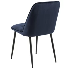 Eetkamerstoel Lynn Velours En Metaal - Donkerblauw -Songmics Winkel Ontwerp zonder titel 2023 06 29T141102.116 1 fc76