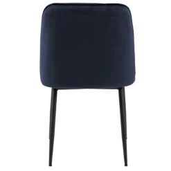 Eetkamerstoel Lynn Velours En Metaal - Donkerblauw -Songmics Winkel Ontwerp zonder titel 2023 06 29T141336.522 d17d