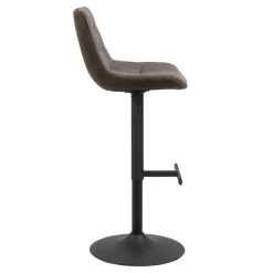 Verstelbare Barstoel Adèle 65-86cm - Grijs/antraciet -Songmics Winkel Ontwerp zonder titel 2023 07 10T135031.691 145a