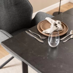 Verlengbare Eettafel Amanda 160<220x90 - Marmer/zwart 13 Verlengbare Eettafel Amanda 160<220x90 - Marmer/zwart -Songmics Winkel Ontwerp zonder titel 2023 07 10T142334.688 9a5a