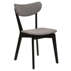 Eetkamerstoel Roxby - Grijs/zwart