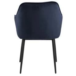 Eetkamerstoel Lynn - Donkerblauw/zwart -Songmics Winkel Ontwerp zonder titel 2023 07 17T161804.916 691d