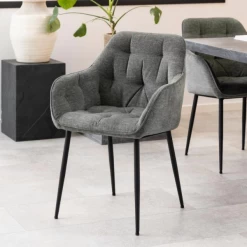 Eetkamerstoel Brooke - Donkergrijs -Songmics Winkel Ontwerp zonder titel 2023 07 17T162329.736 8867