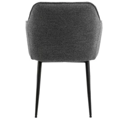 Eetkamerstoel Bridget Stof En Metaal - Antraciet/zwart -Songmics Winkel Ontwerp zonder titel 2023 07 17T163802.668 f938