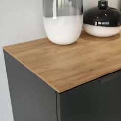 Wandkast Calista 109cm 1 Deur & 3 Lades - Antraciet/eik -Songmics Winkel Ontwerp zonder titel 2023 08 01T145051.186 39fe