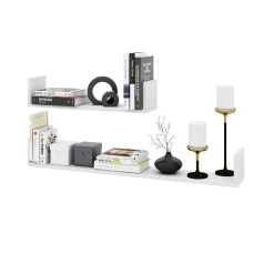 Set Van 2 Wandplanken 60x14.5 Cm En 100x14.5 Cm Britta-wit 8 Set Van 2 Wandplanken 60x14.5 Cm En 100x14.5 Cm Britta-wit -Songmics Winkel Ontwerp zonder titel 2023 08 25T082106.936 c24b