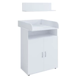 Commode Halula Met Luierplank En Wandplank-wit -Songmics Winkel Ontwerp zonder titel 2023 08 25T084951.262 5338