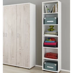 Opbergkast Halula 197 Cm 5 Legplanken-wit -Songmics Winkel Ontwerp zonder titel 2023 08 28T083436.279 7ffe