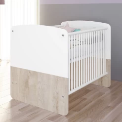 Babybed Halula 70x140 Cm-wit/eik -Songmics Winkel Ontwerp zonder titel 2023 08 28T094404.304 1 6772