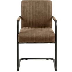 Sledestoel Adinda Met Armleuning - Bruin/zwart -Songmics Winkel Ontwerp zonder titel 2023 08 30T164152.272 0f3e