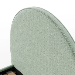 Gestoffeerd Bed Maeva 90x200cm Met Nachttafeltje - Groene Bouclé Stof -Songmics Winkel Ontwerp zonder titel 2023 09 13T163713.939 8061